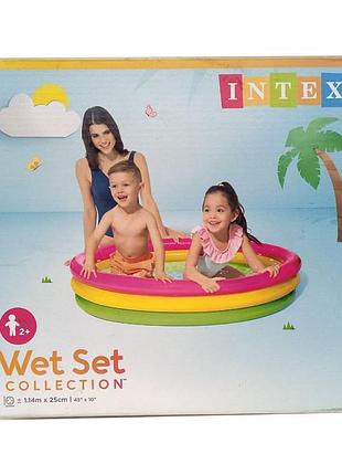 Бассейн надувной intex 57412