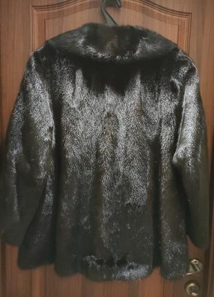 Норковая шуба saga furs. супер летняя цена. состояние идеальное.7 фото