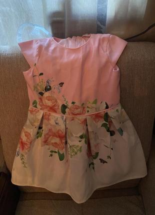 Платье для девочки, ted baker, оригинал!