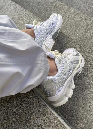 Кроссовки asics gel-kayano 14 white silver5 фото