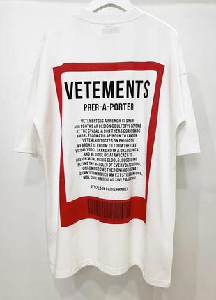 Футболка vetements