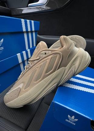 Чоловічі кросівки adidas ozelia originals beige