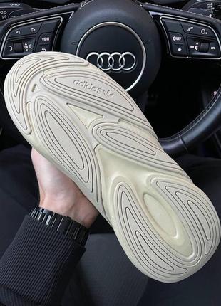 Мужские кроссовки adidas ozelia originals beige6 фото