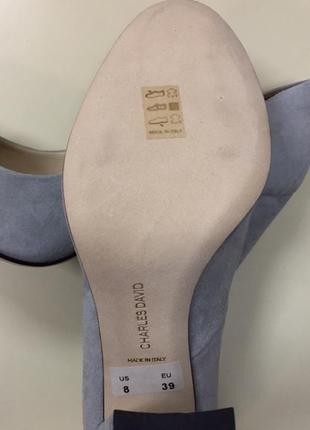 Женские туфли charles david, новые, италия, размер 38.6 фото