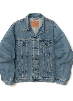 Levis 70503 vintage 90s trucker  denim jacket (1995) чоловіча джинсова куртка1 фото