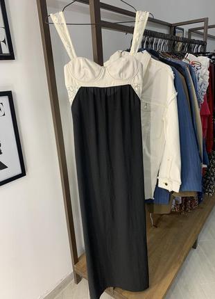 Сукня в білизняному стилі від zara7 фото