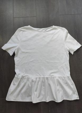 Белая футболка goldi