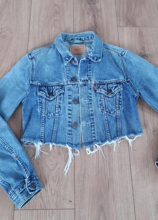 Джинсова куртка levis vintage