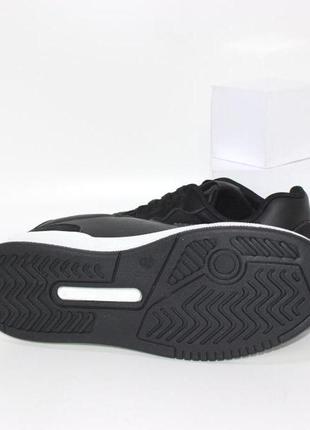 Черные демисезонные кроссовки, черные кеды6 фото