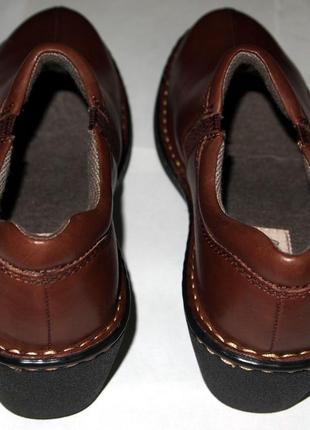 Туфли - слипоны новые кожаные eastland в коробке2 фото