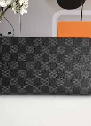 Кошелек брендовый на два отделения в стиле louis vuitton