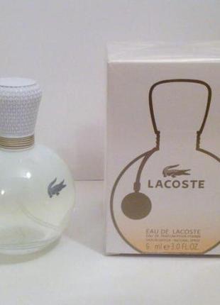 Lacoste eau de lacoste pour femme💥original 3 мл распив аромата затест3 фото