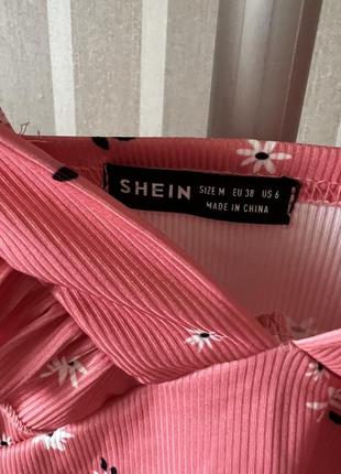 Топ в цветочек shein4 фото