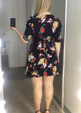 Базова віскозна сукня у квітковий принт #33310 фото