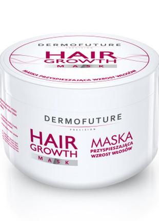 Активна маска для стимуляції росту волосся для жінок dermofuture, 300 мл1 фото