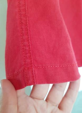 Легкая юбка чистый лен на резинке marks &amp; spencer4 фото