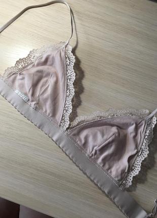 Браллет h&m padded lace bra - s9 фото