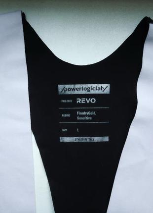 Велошорты  zero rh+ powerlogic pw revo bib shorts italy бел (l)3 фото