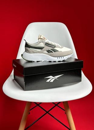 Кроссовки reebok legacy grey/white4 фото