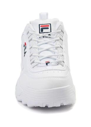 Fila disruptor ii 2 premium оригинал, женские кроссовки фила, кожа стильные6 фото