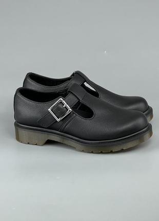 Кожаные ботинки dr.martens polley pw1 фото