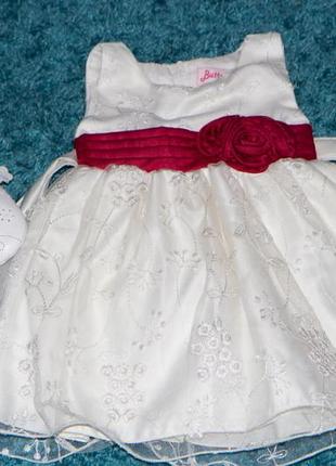 Нарядное платье на 1 годик вашей принцессе!