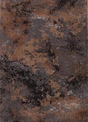 Ковер dakaria karat mira run 24137/123 0.80x2.20 м серый коричневый