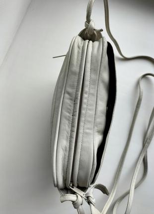 Красива багатофункціональна шкіряна сумочка кросбоді!3 фото