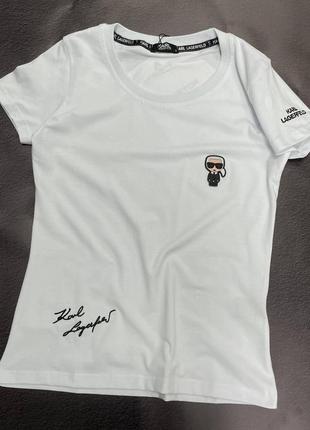 Жіноча футболка karl lagerfeld