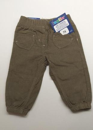 Вельветовые брюки lupilu2 фото