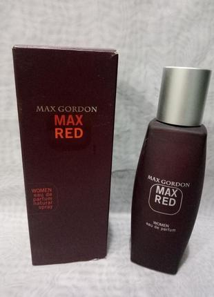 Max red maxgorden жіноча парфумована вода 100мл