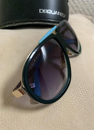 Dsquared2 солнцезащитные очки унисекс стильные брендовые имталия оригинал!3 фото