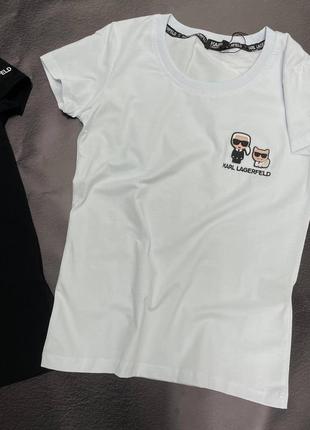 Жіноча футболка karl lagerfeld