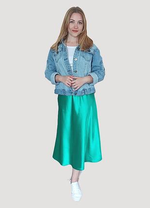 Юбка атлас 8112-3 размер s