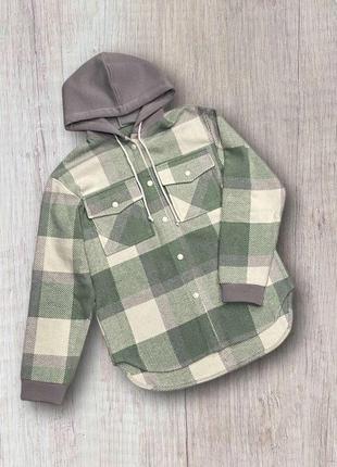 Тёплая рубашка для девочки
