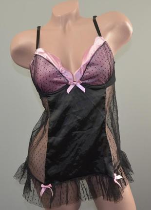 Ann summers нежный пеньюар с лифом (36-38)