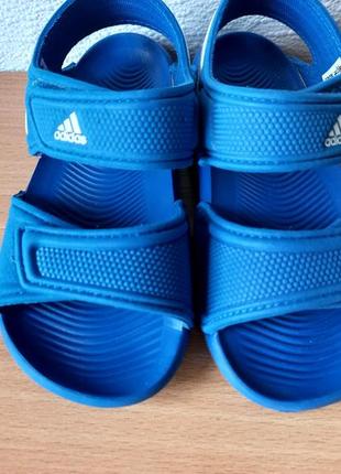 Классные лёгкие босоножки сандалии adidas 28 р, стелька 17,5 см2 фото