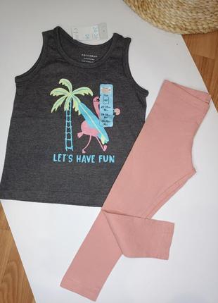 Комплект: майка и лосины, р.98