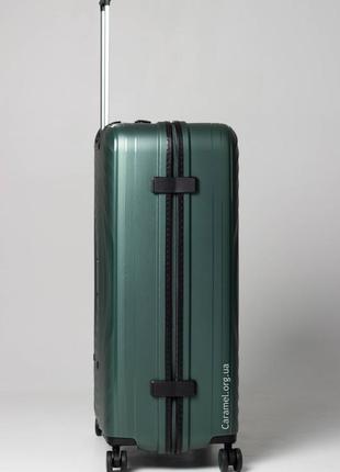 Комплект чемоданов франция ультролёгкий полипропилен 3 шт (l m s) зелёный snowball 3520310 фото