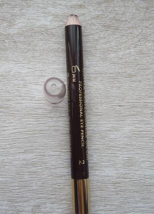 Профессиональный карандаш для глаз collistar professional eye pencil 2 коричневый тестер