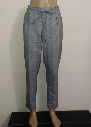 Брюки cropp чинос клетка,картати, комбинированные кэжуалы