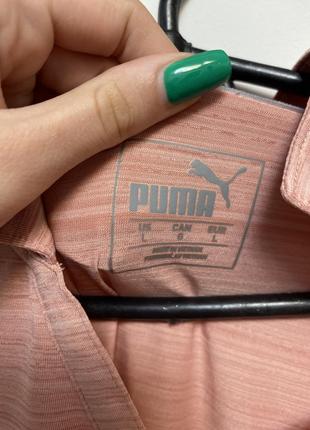 Спортивная женская футболка поло для спорта для бега puma3 фото