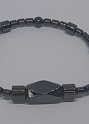 Браслет чоловічий гематит 2