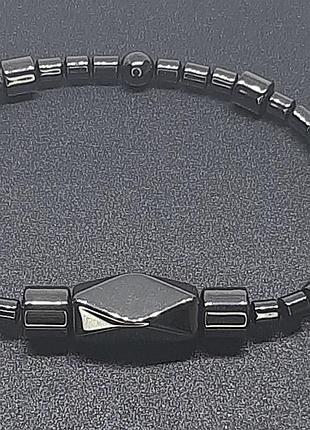 Браслет чоловічий гематит 4
