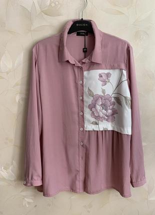 Рубашка комбинированная