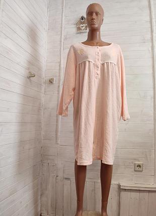 Ночная рубашка, махровая xl-4xl