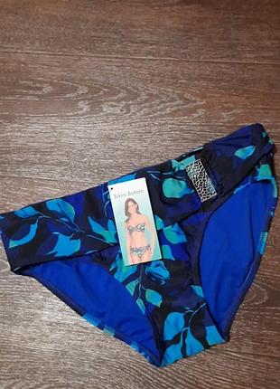 Брендовий новий красивий низ купальника / купальні плавки р.10 від m & co з відворотом