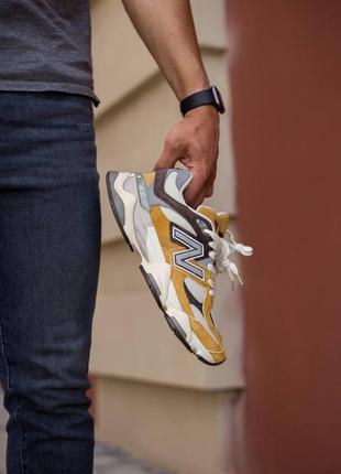 Мужские кроссовки new balance 1906r cordura «magnet»9 фото