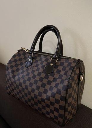 Сумка louis vuitton speedy коричнева1 фото