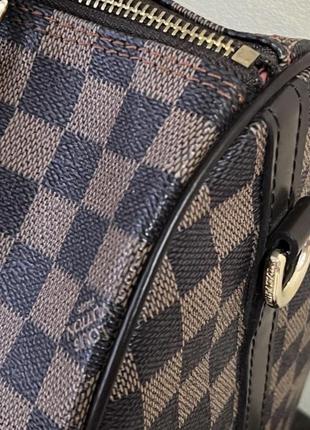 Сумка louis vuitton speedy коричнева7 фото